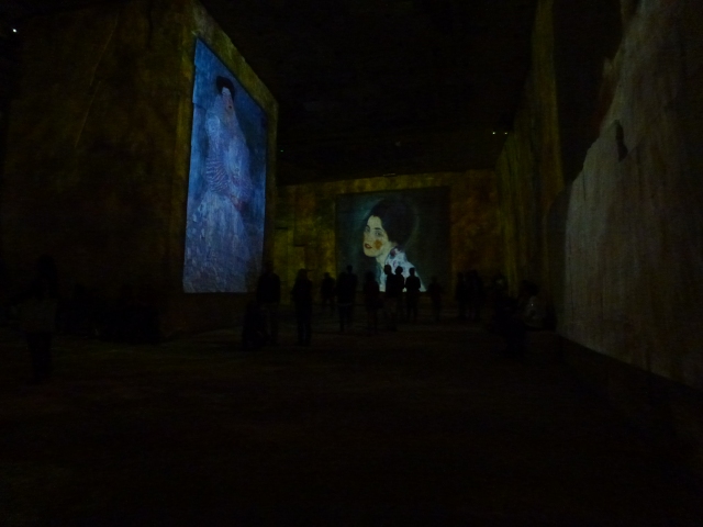 Gustav Klimt exhibit in Le Baux