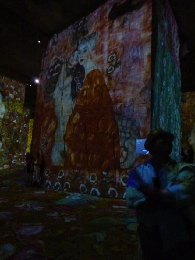 Gustav Klimt exhibit in Le Baux